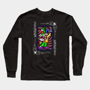 G.O.N. CARD DECK (JOKER BLACK) Long Sleeve T-Shirt